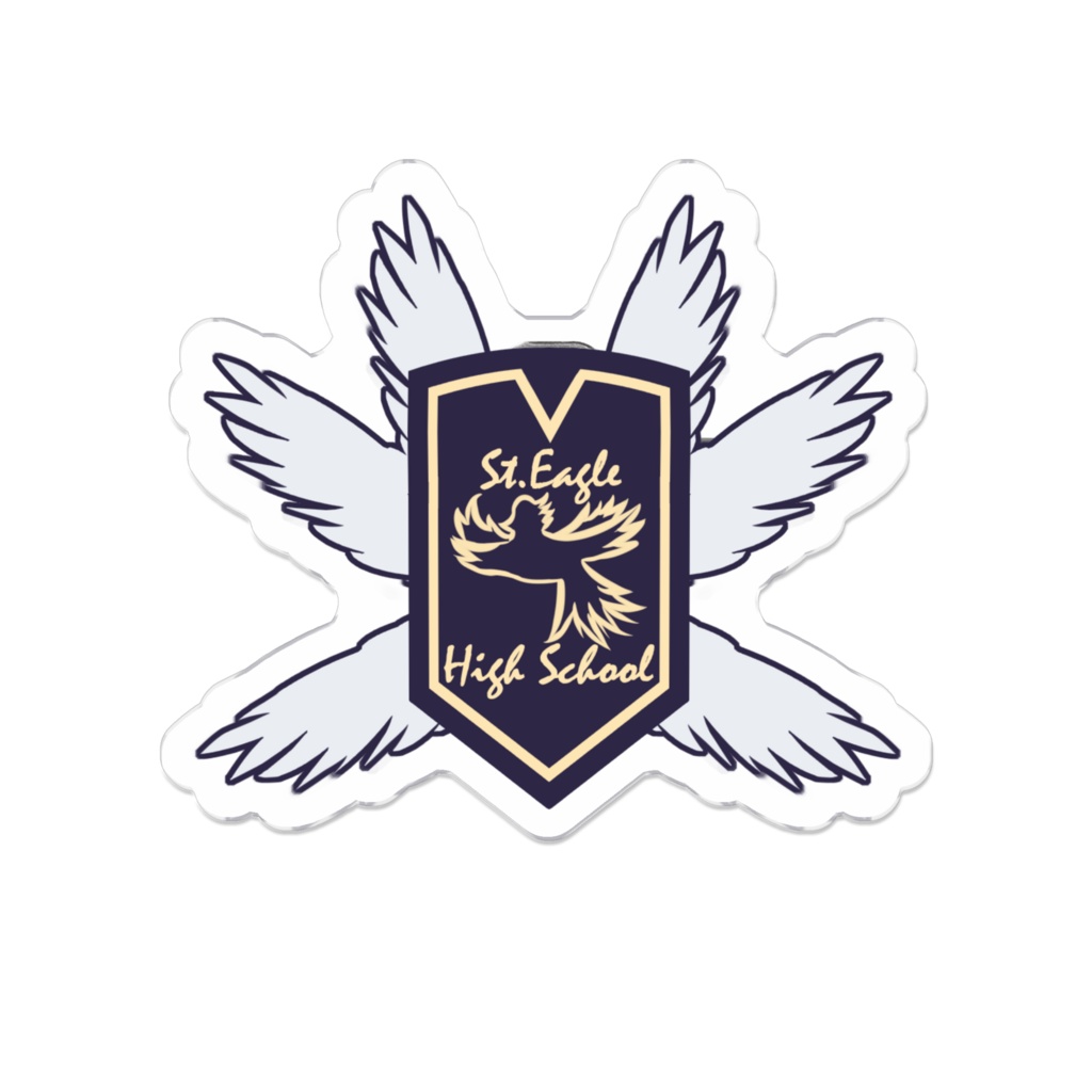 Hicked St Eagle School Badge