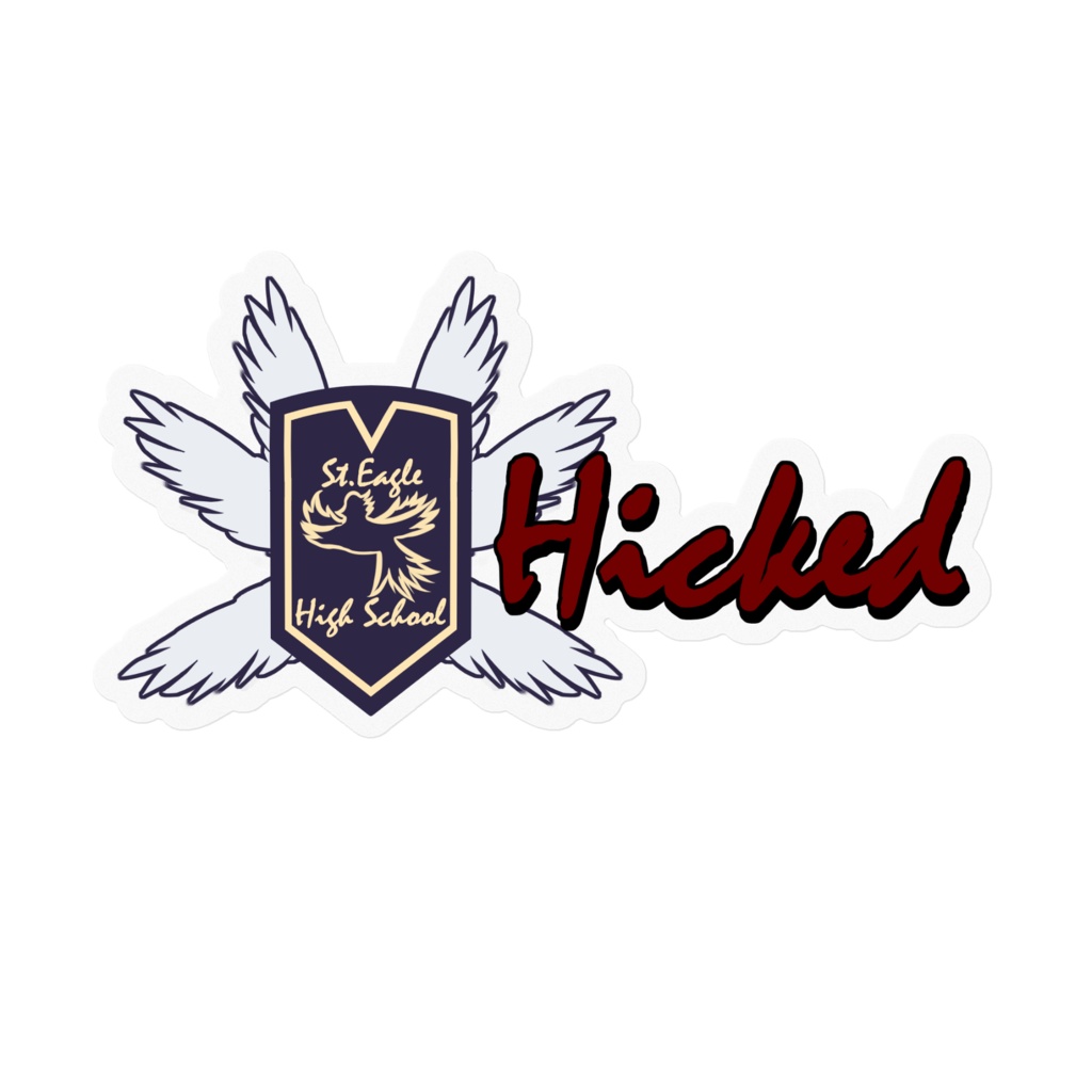 Hicked Logo Sticker