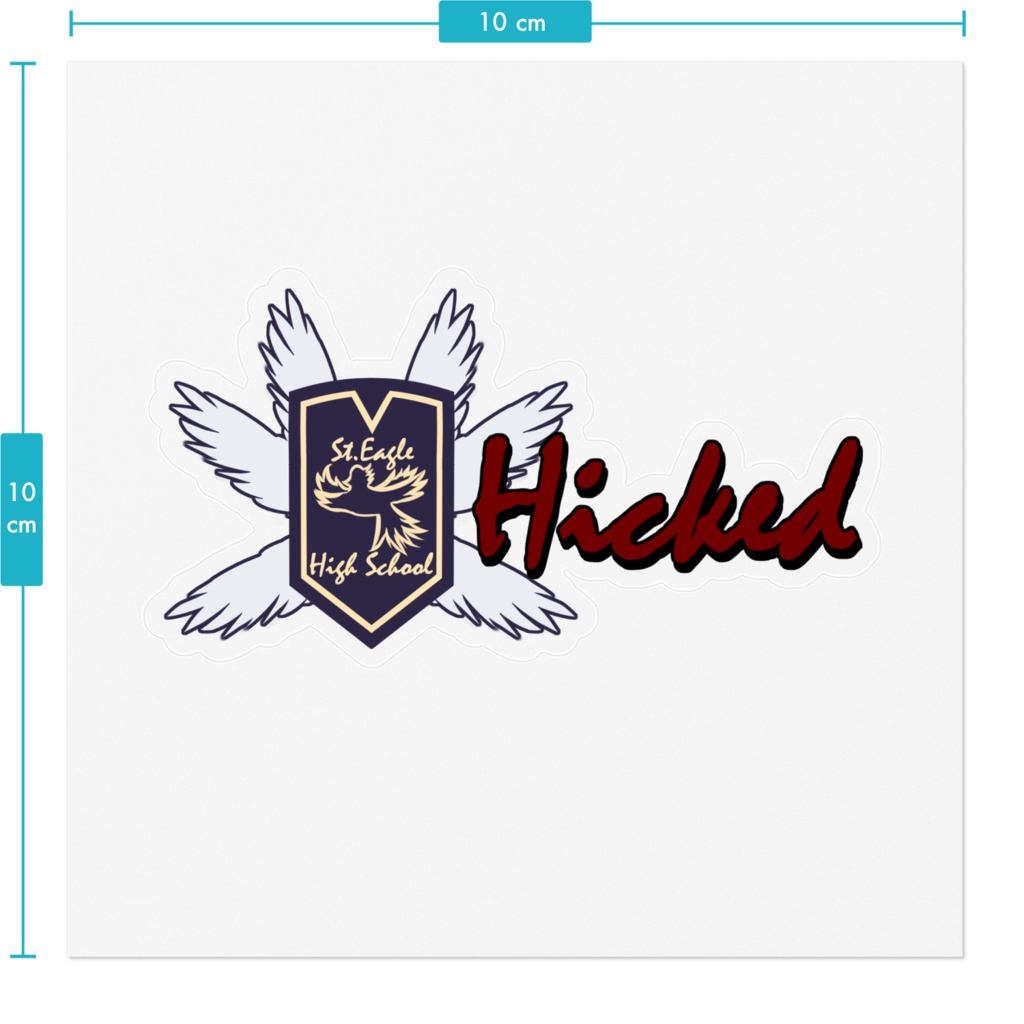 Hicked Logo Sticker
