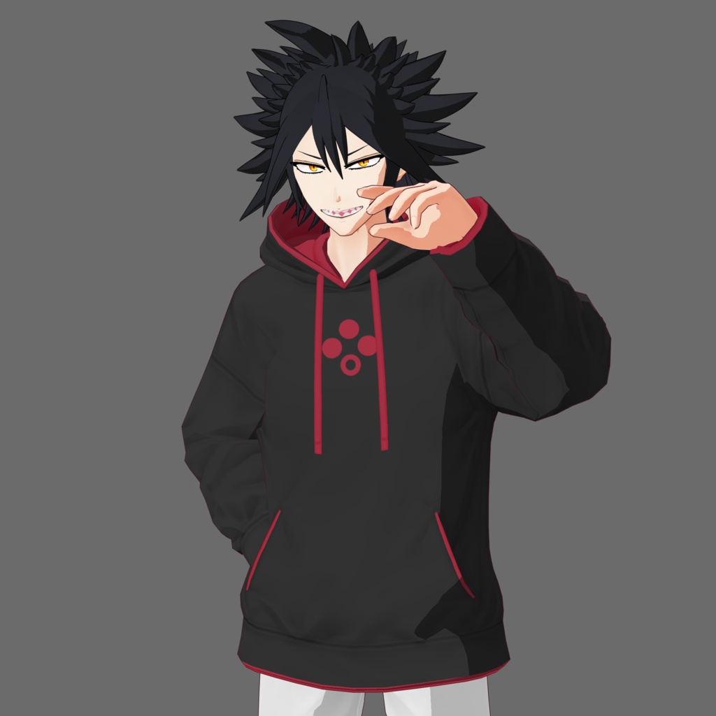 【無料】VRoidパーカー 6色 Revirsi Basic Parker V01