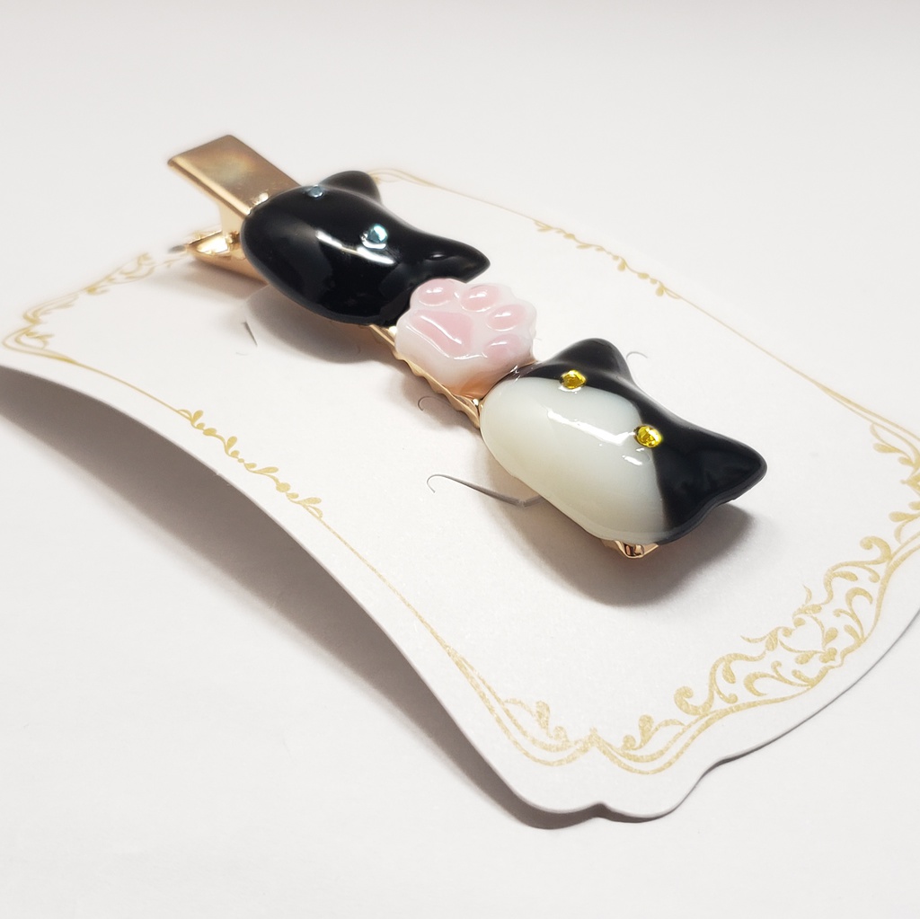 リヴァエレ猫の髪飾り