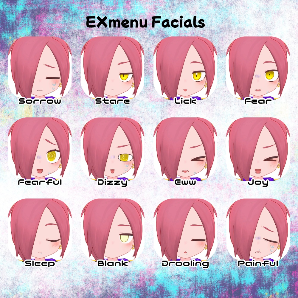 螯崎サキ/VRC向けオリジナル3Dモデル