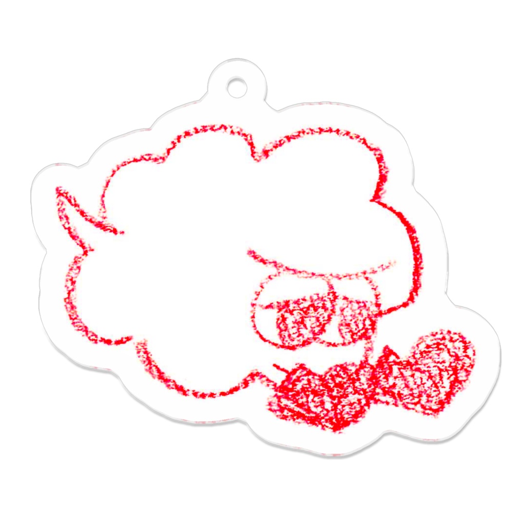 おならくんアクリルキーホルダーC