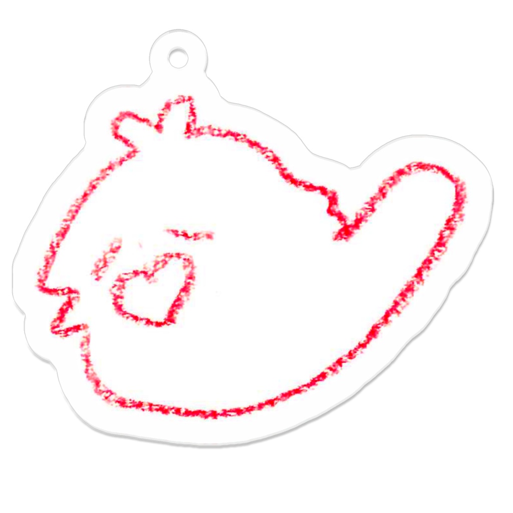 あくびちゃんアクリルキーホルダー