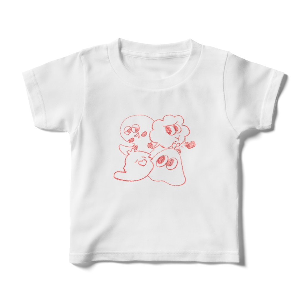 おならくん大集合キッズTシャツ