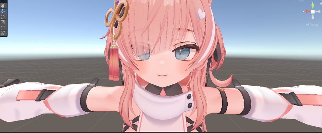 【ルルネ/イチゴ】水彩曇りアイテクスチャ