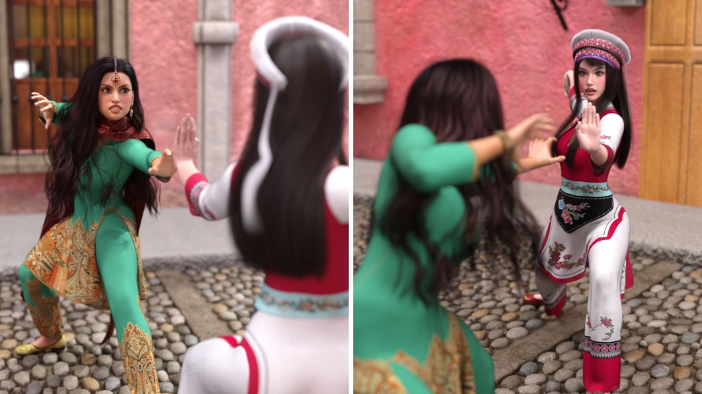 Battle of Traditions Match 1: Fang Fang VS Greetha