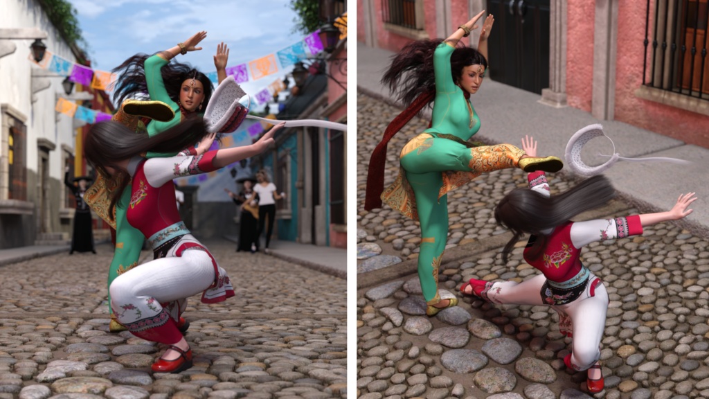 Battle of Traditions Match 1: Fang Fang VS Greetha