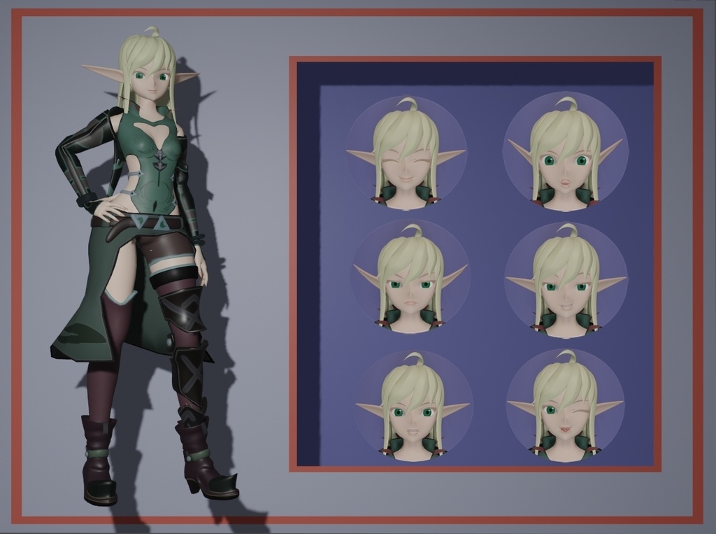 E-Lorra Elven character + Bonus