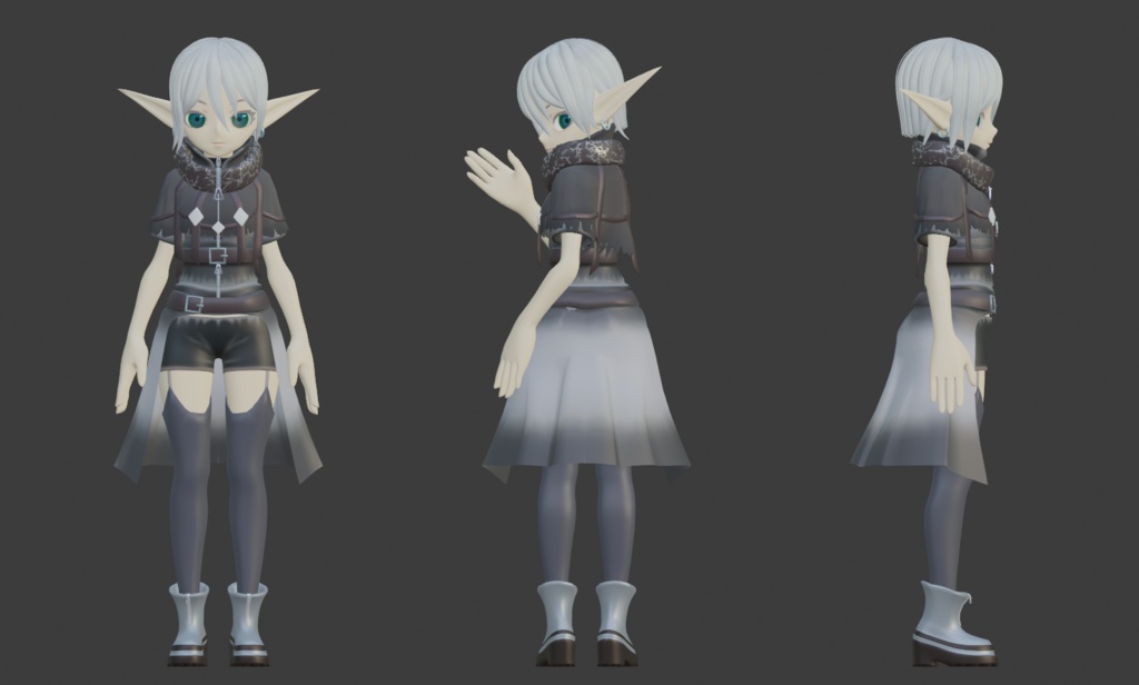 3D Character - Young Elf