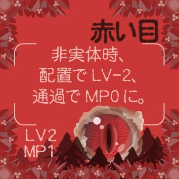 赤い目の森 ソロ用知的戦略RPG