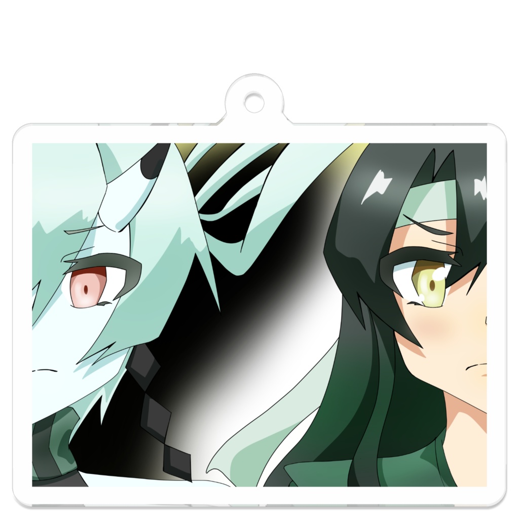 ふたりの鶴キーホルダー