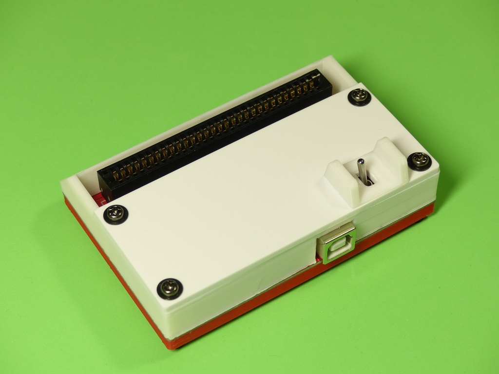 紅白機用カセット読み書き装置 kazzo-BK SX 完成品 ◆ 赤基板 赤白筐体