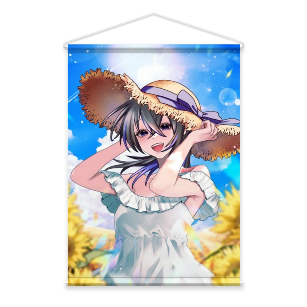 たわしちゃん夏タペストリー2025Ver