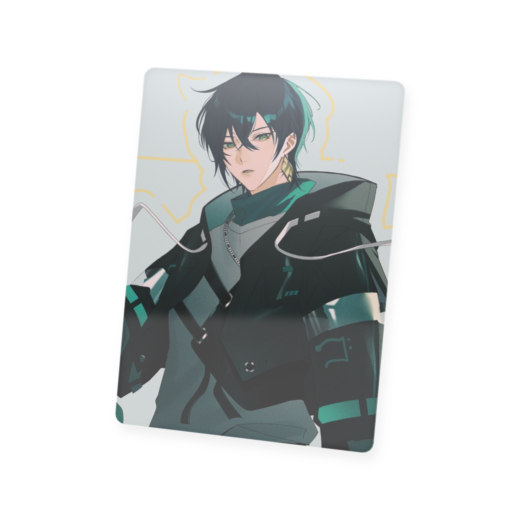 鴉森ネイト 4周年記念グッズ プラスチックカード