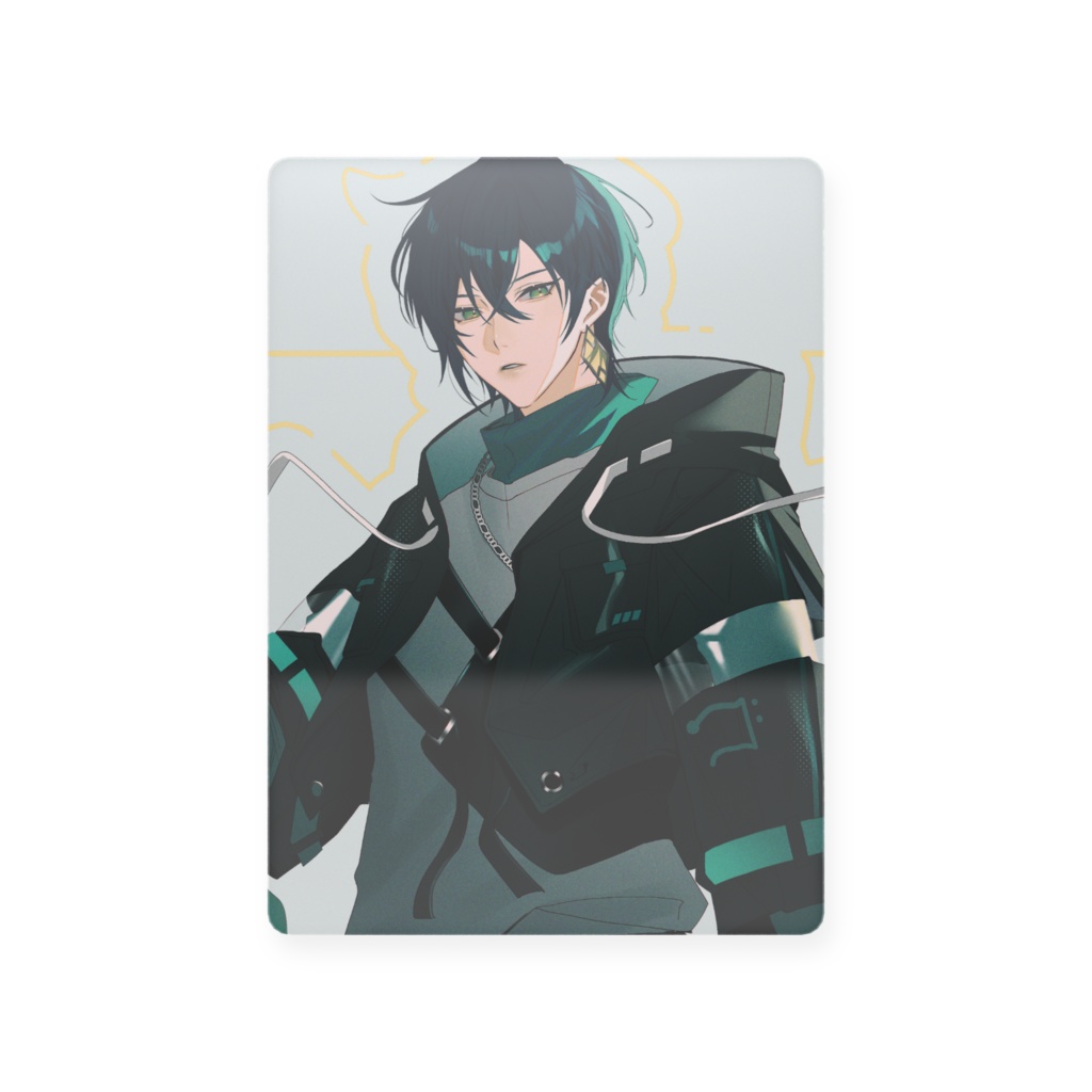 鴉森ネイト 4周年記念グッズ プラスチックカード