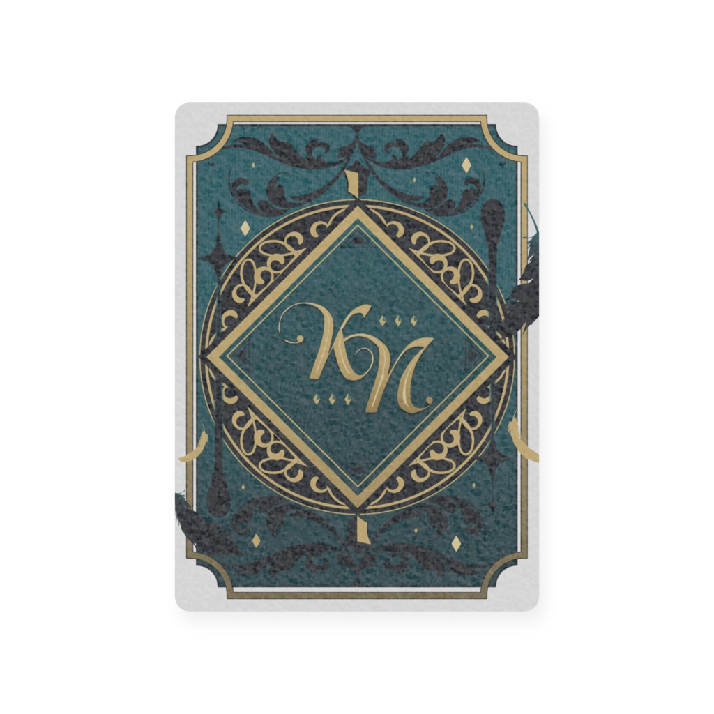 鴉森ネイト 4周年記念グッズ プラスチックカード