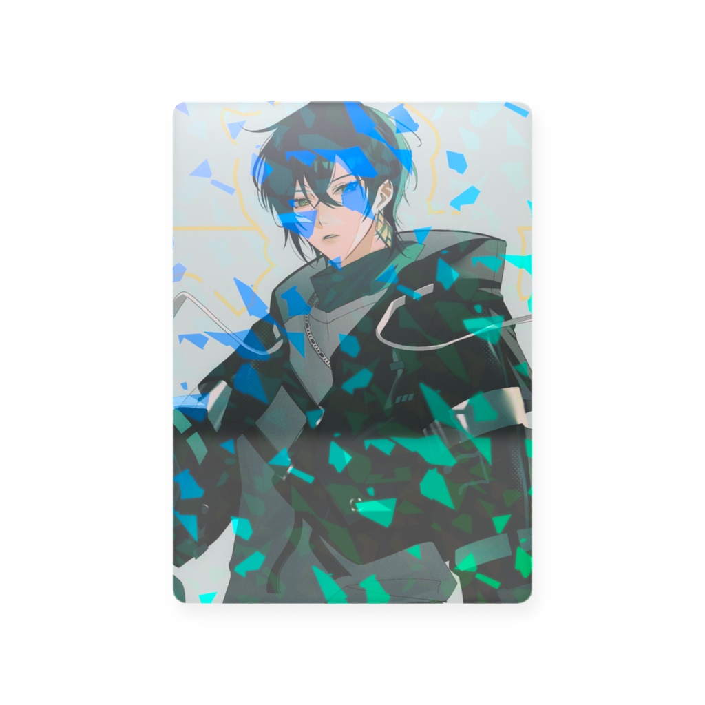 鴉森ネイト 4周年記念グッズ プラスチックカード