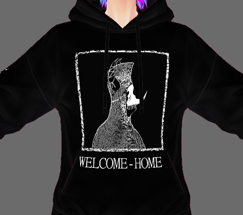 Welcome-Home Hoodie / ようこそ-ホームパーカー