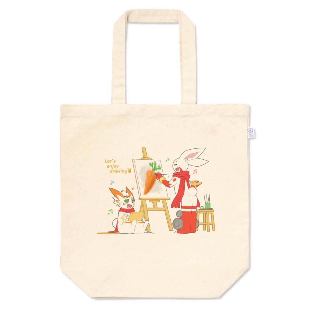 【マトラ&スフロ】お絵描きトートバッグ