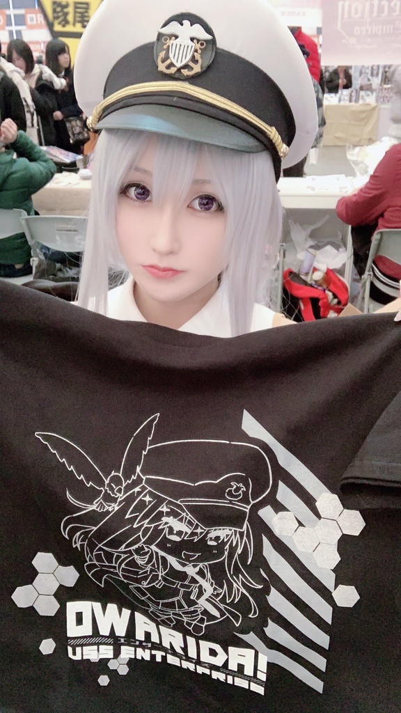 OWARIDA!Tシャツ BLACK【黒】