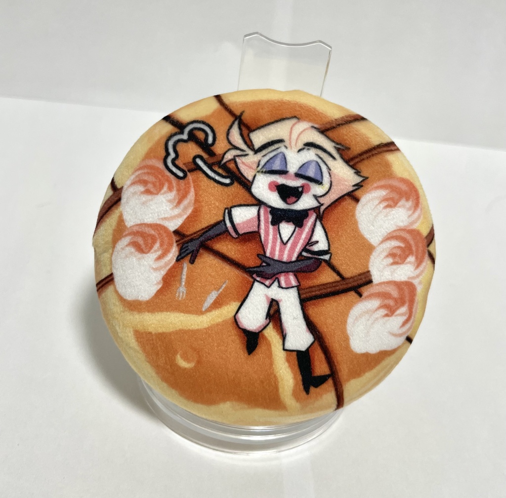 ルシファー満腹パンケーキ缶バッジ