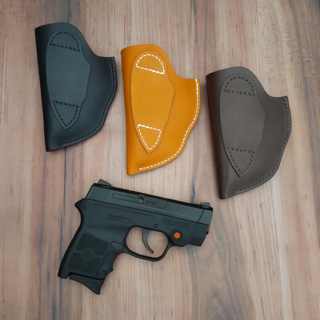 【受注製作】革製ヒップホルスター 東京マルイ ボディガード380対応