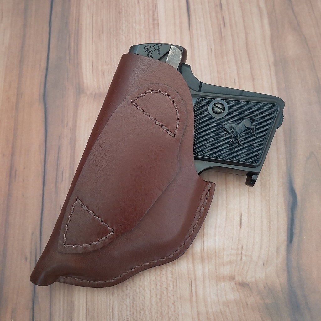 【受注製作】革製ヒップホルスター マルシン コルト25オート ガスガン対応