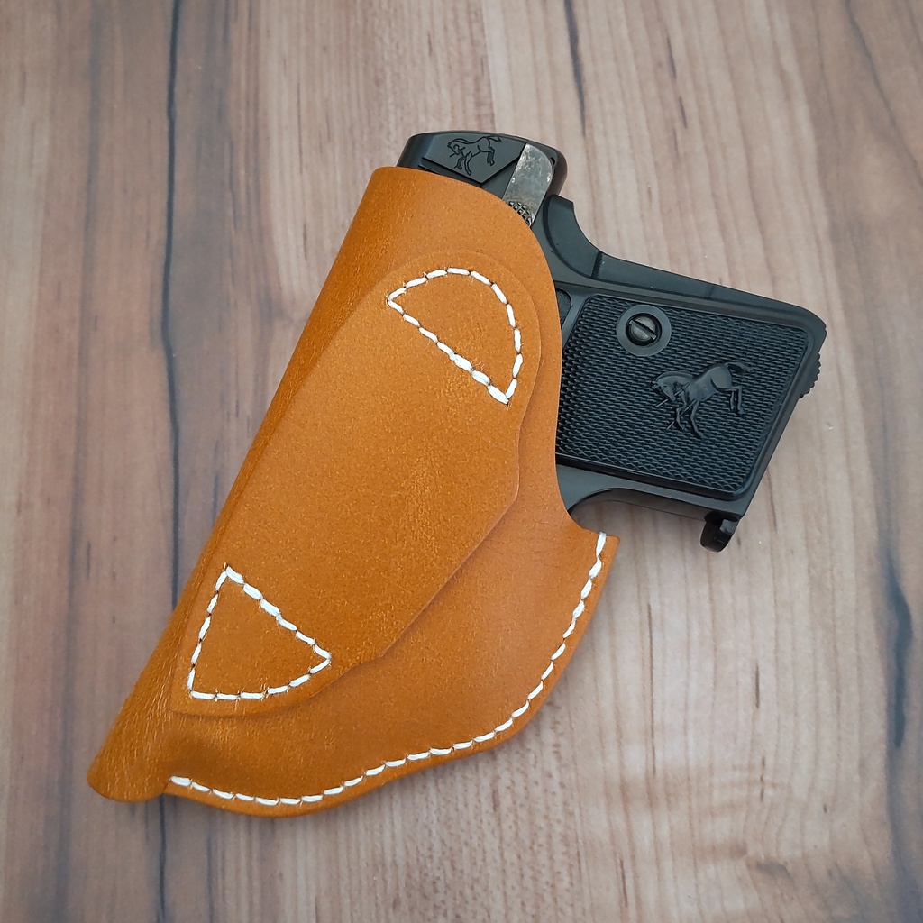 【受注製作】革製ヒップホルスター マルシン コルト25オート ガスガン対応