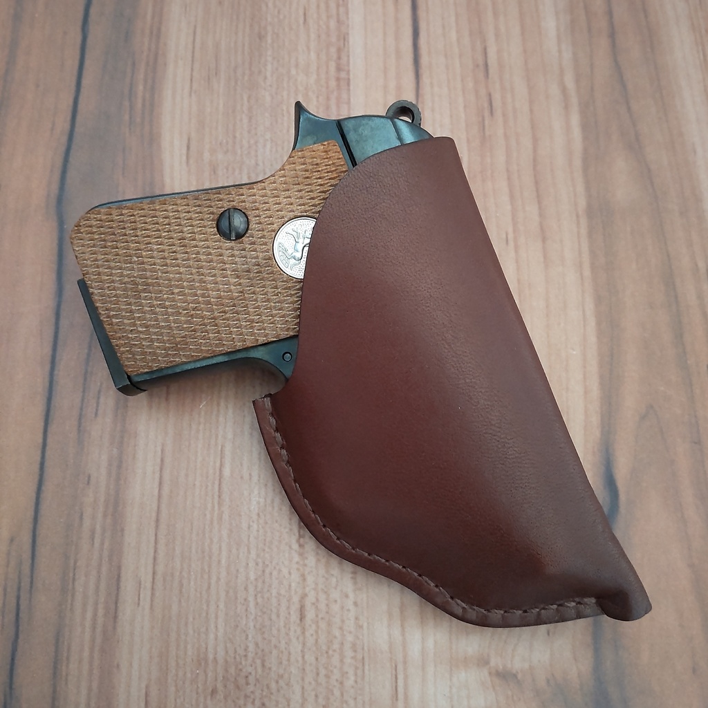 【受注製作】革製ヒップホルスター マルシン コルト25 モデルガン対応