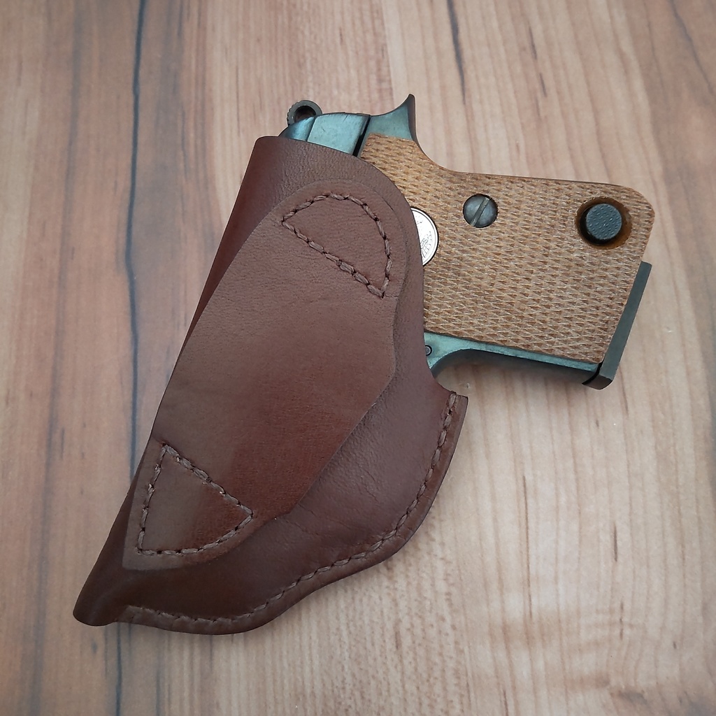 【受注製作】革製ヒップホルスター マルシン コルト25 モデルガン対応