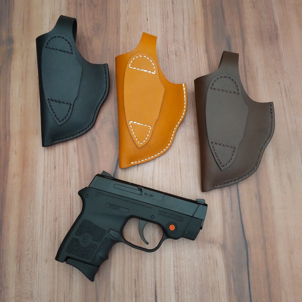 【受注製作】レザーホルスター 東京マルイ ボディガード380対応