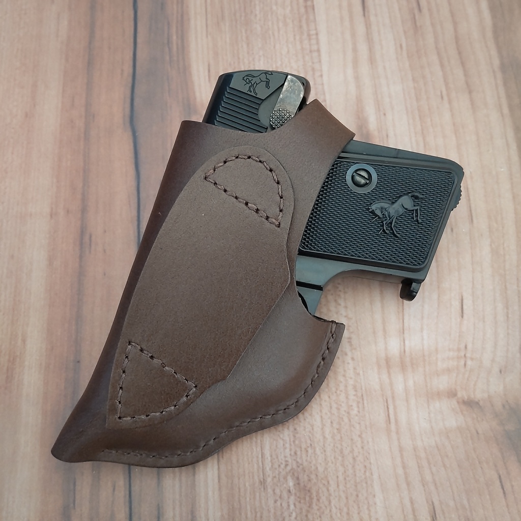 【受注製作】レザーホルスター マルシン コルト25オート ガスガン対応