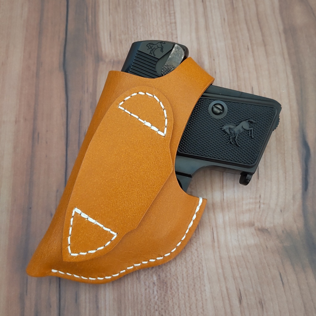 【受注製作】レザーホルスター マルシン コルト25オート ガスガン対応