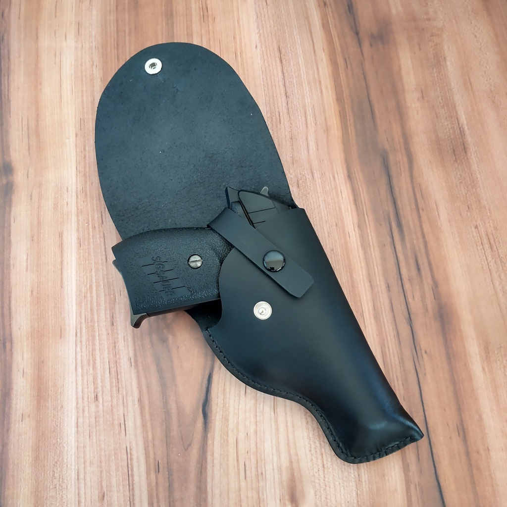 【受注製作】ポリス風レザーホルスター KSC SIG P230・P232対応