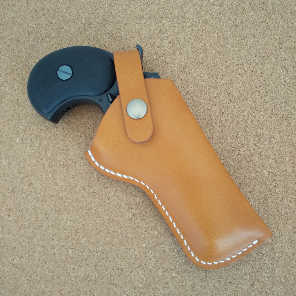 革製ヒップホルスター マルシン ハンターデリンジャー対応