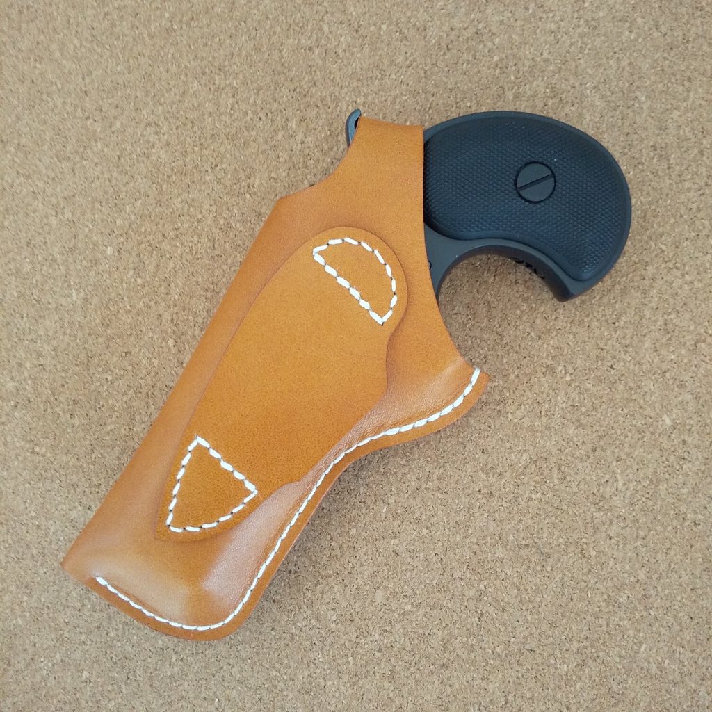 革製ヒップホルスター マルシン ハンターデリンジャー対応