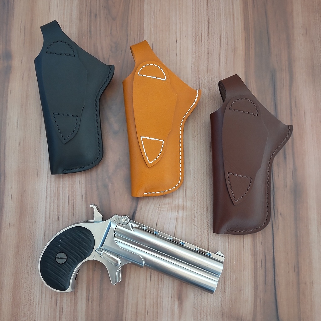 【受注製作】レザーホルスター マルシン ハンターデリンジャー対応