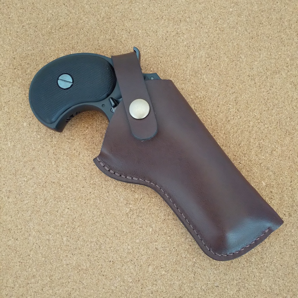 革製ヒップホルスター マルシン ハンターデリンジャー対応