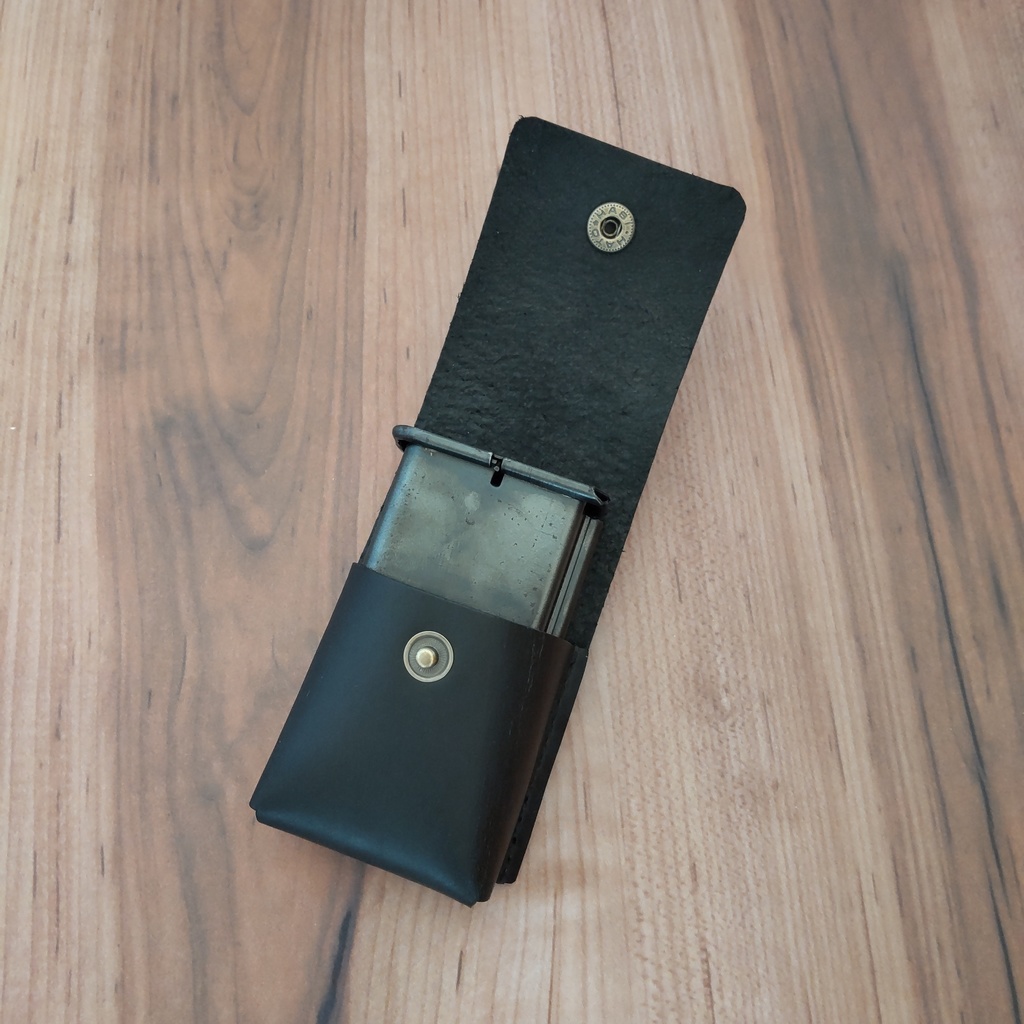 【受注製作】革製マガジンポーチ マルシン モーゼルM712用マガジン対応