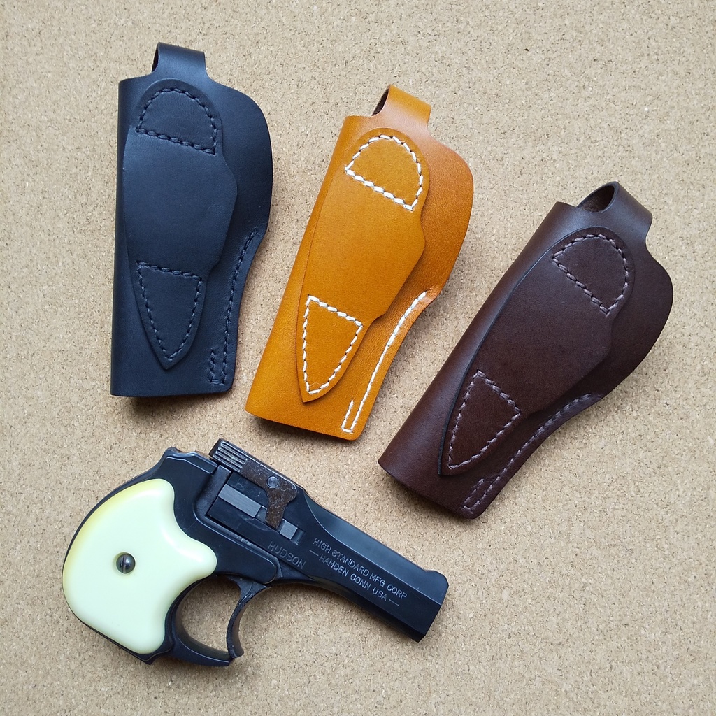 革製ヒップホルスター ハートフォード ハイスタンダードデリンジャー対応