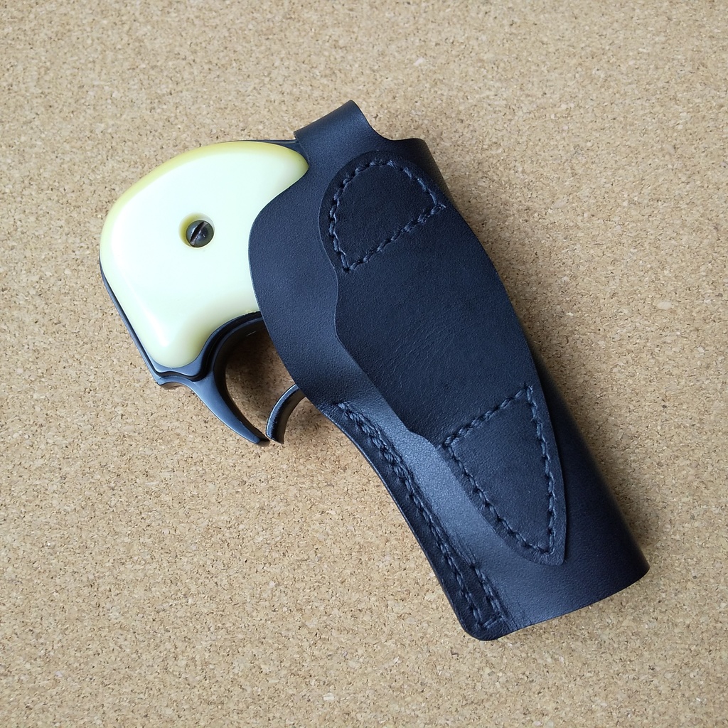 革製ヒップホルスター ハートフォード ハイスタンダードデリンジャー対応