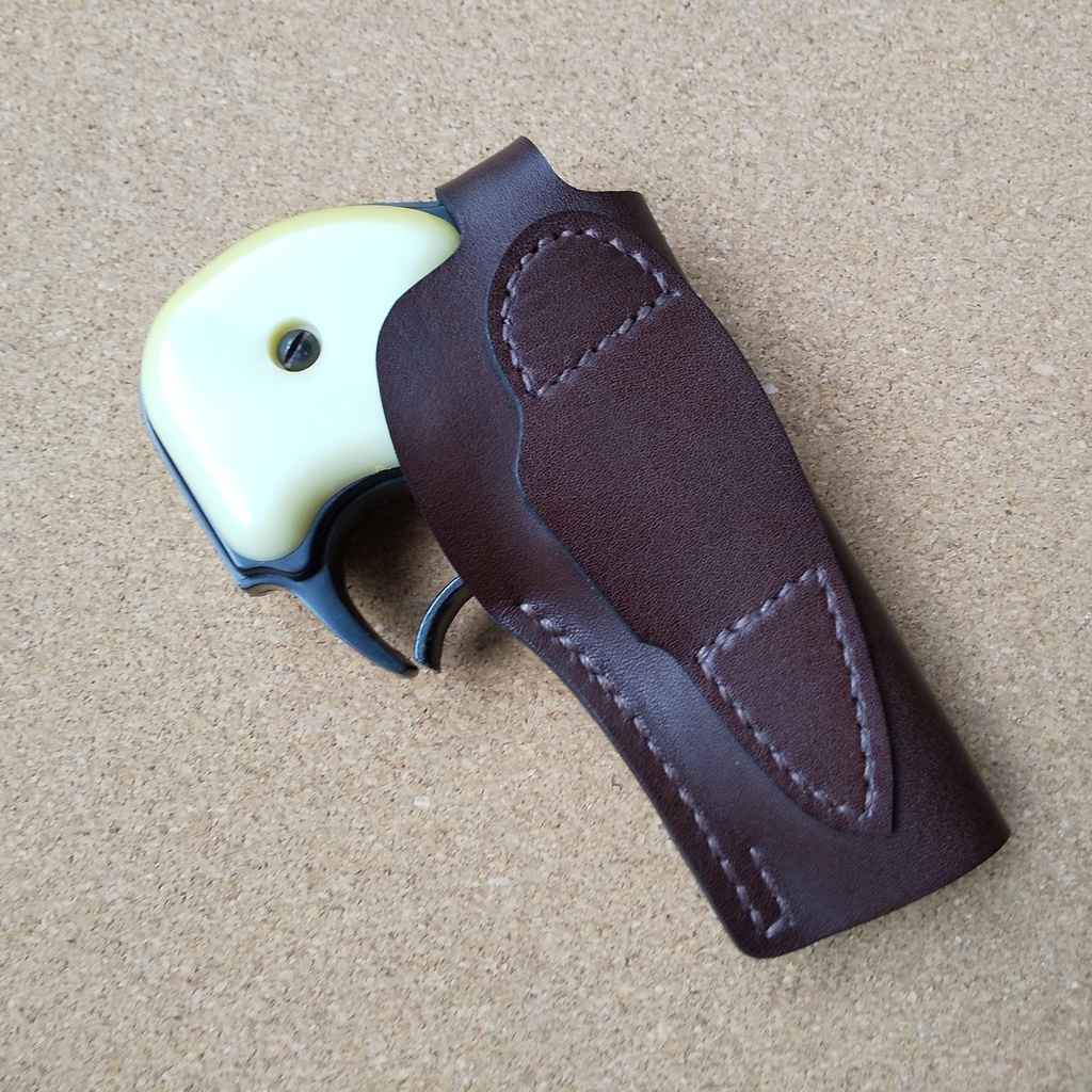 革製ヒップホルスター ハートフォード ハイスタンダードデリンジャー対応