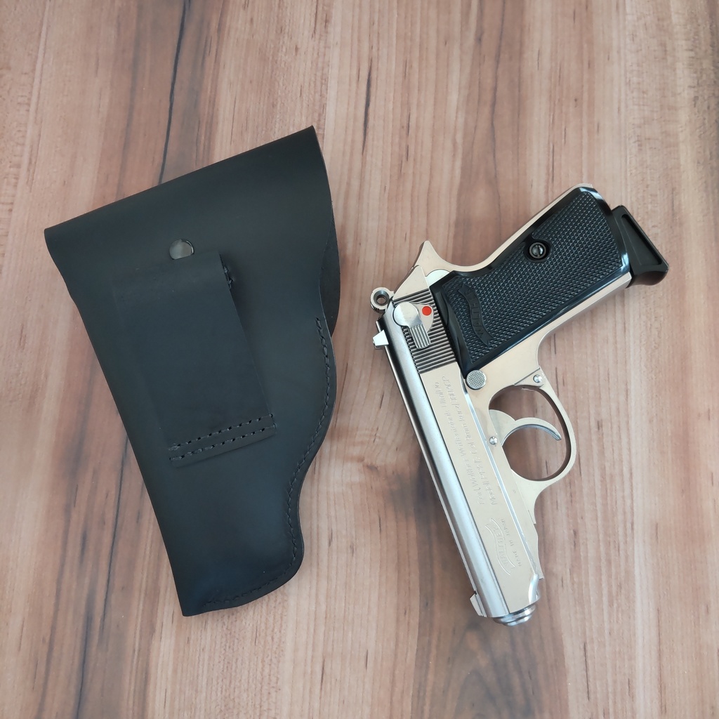 【受注製作】ポリス風レザーホルスター マルゼン ワルサーPPK/s対応