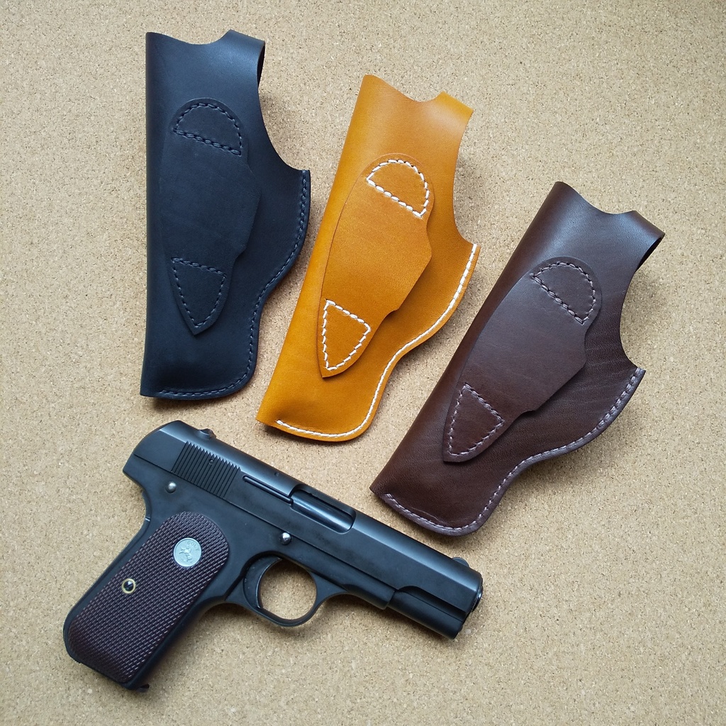 革製ヒップホルスター CAW コルト32オート対応