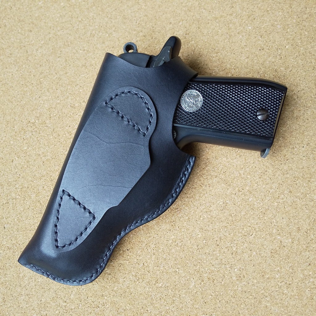 革製ヒップホルスター タナカワークス コルト380オート対応