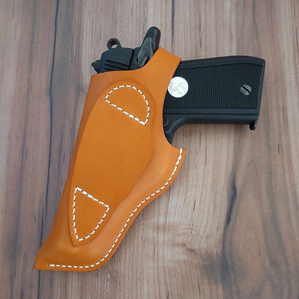 【受注製作】レザーホルスター タナカワークス コルト380オート対応