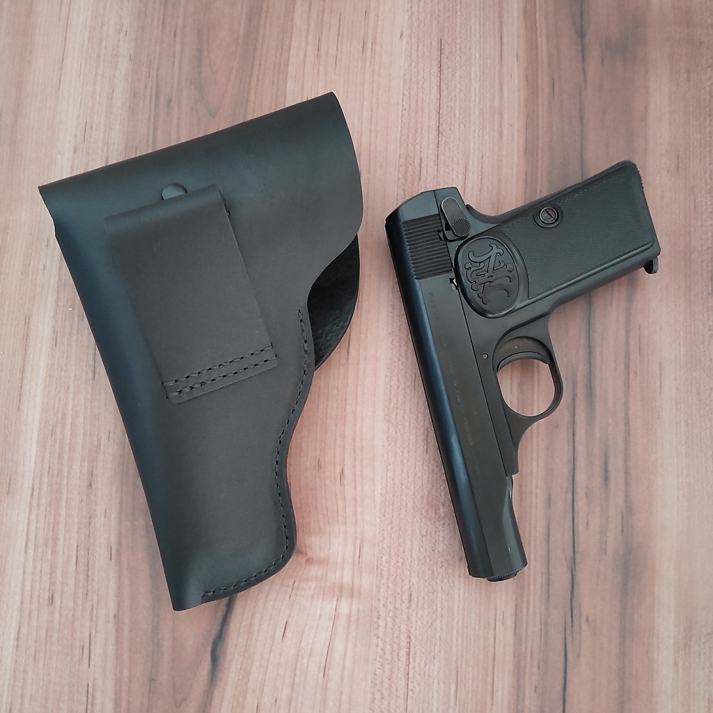 【受注製作】ポリス風レザーホルスター マルシン ブローニングM1910対応