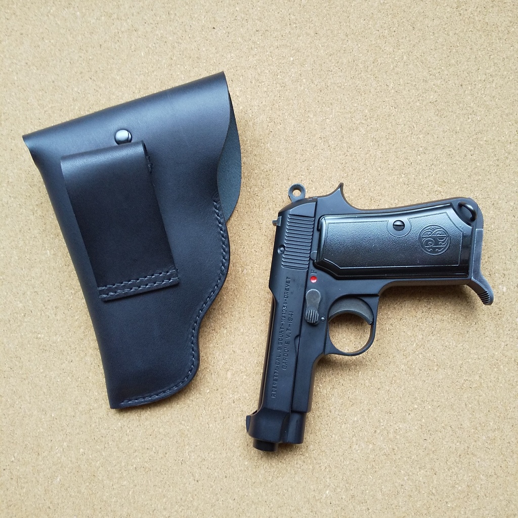 革製ポリス風ホルスター WA ベレッタM1934対応