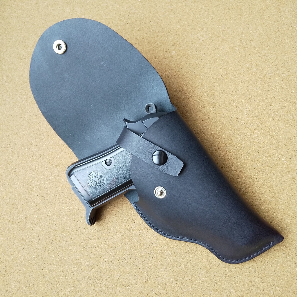 革製ポリス風ホルスター WA ベレッタM1934対応